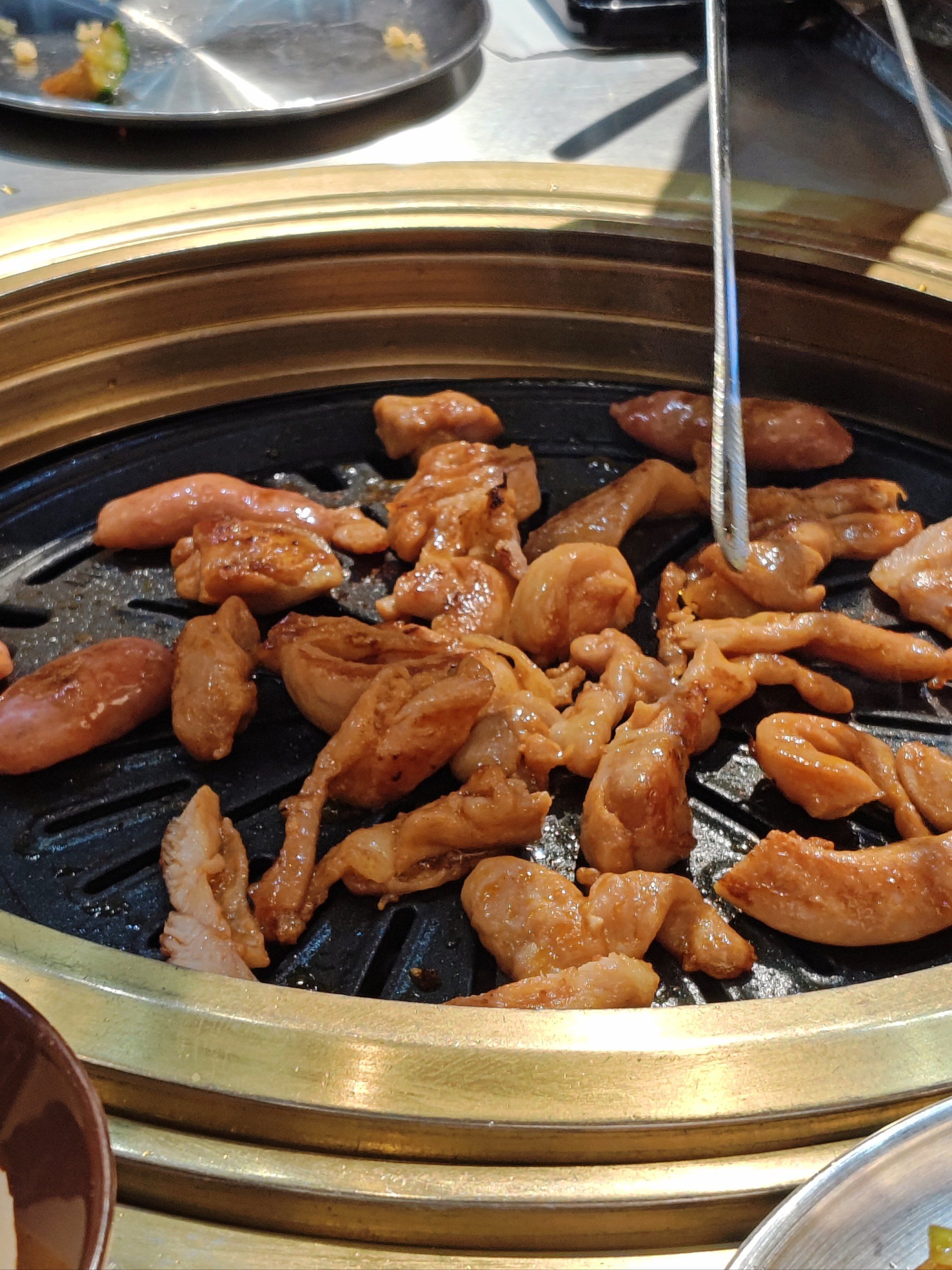 双门洞烤肉份量不错呐