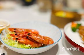 Braised Black Tiger Shrimp in Wine