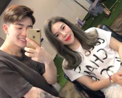 Yishen染发作品-3AM HAIR SALON烫发染发接发