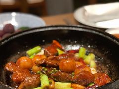 石锅花椒啫牛小排-新荣记(西溪湿地店)