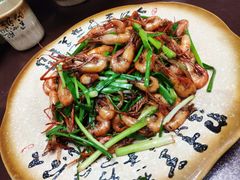 葱爆河虾-75幢私房菜馆