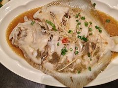 葱油多宝鱼-常鲜楼常来尝鲜海胆馆(星海店)