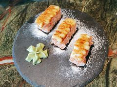 焦糖三文鱼-炙柒Sekinana·精致料理 烧鸟·铁板烧(海上世界店)