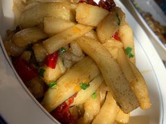 咸蛋黄茄子-如意饭庄(红旗市场店)