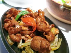 水绿菜炒大肠-原味田园·客家菜·土窑鸡(中航城君尚购物中心店)