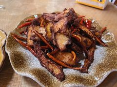 炸牛板筋-玛扎烧烤私房菜