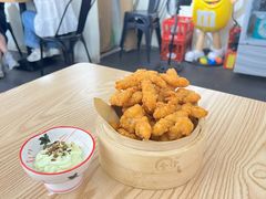 小酥肉配蛋黄山葵酱-福米小馆