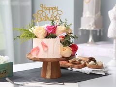 李奥斯汀·鲜花生日蛋糕-李奥斯汀蛋糕商务茶歇·甜品台·企业活动团建(长寿路店)