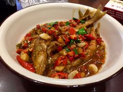 炒杂鱼-传统菜农庄(皇姑路店)