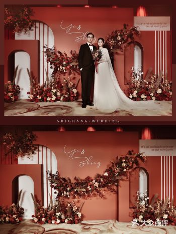 一场复古红白撞色婚礼｜小预算婚礼