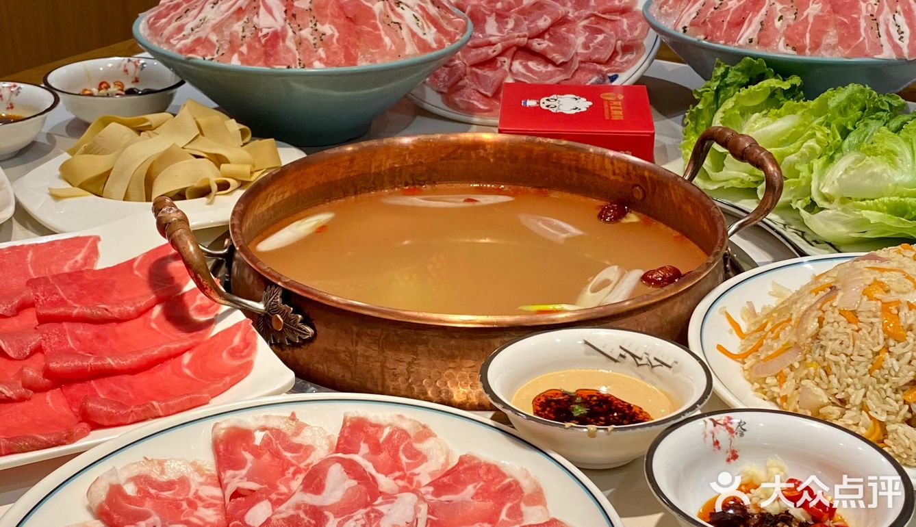 是可以专门跑盘龙城吃的老北京涮羊肉！！