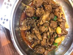 干锅啤酒鸭-伙工殿餐厅(吉大店)
