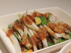 秋葵拌沙虫-黑明餐厅(白鹭洲店)