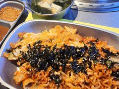 芝士火鸡面烤冷面-大叹号·朝鲜族烤肉(潍坊泰华城店)