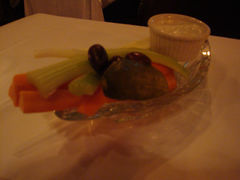 送的前菜-Keens Steakhouse