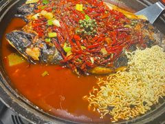 -吞鱼兽麻辣烤鱼(万达店)
