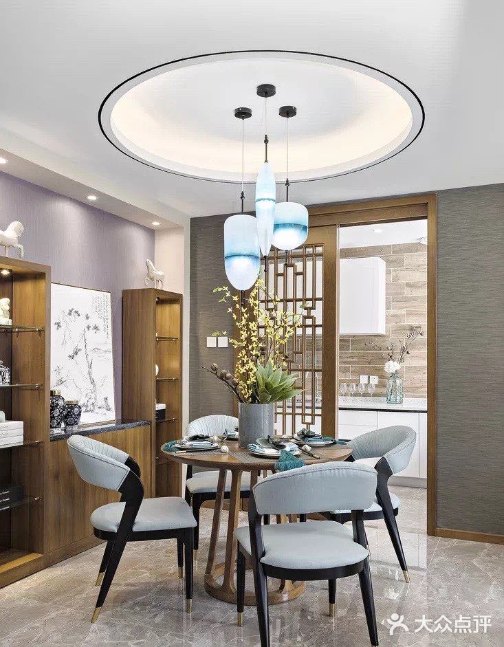 100㎡新中式装修，浓浓中国风，超有韵味！  