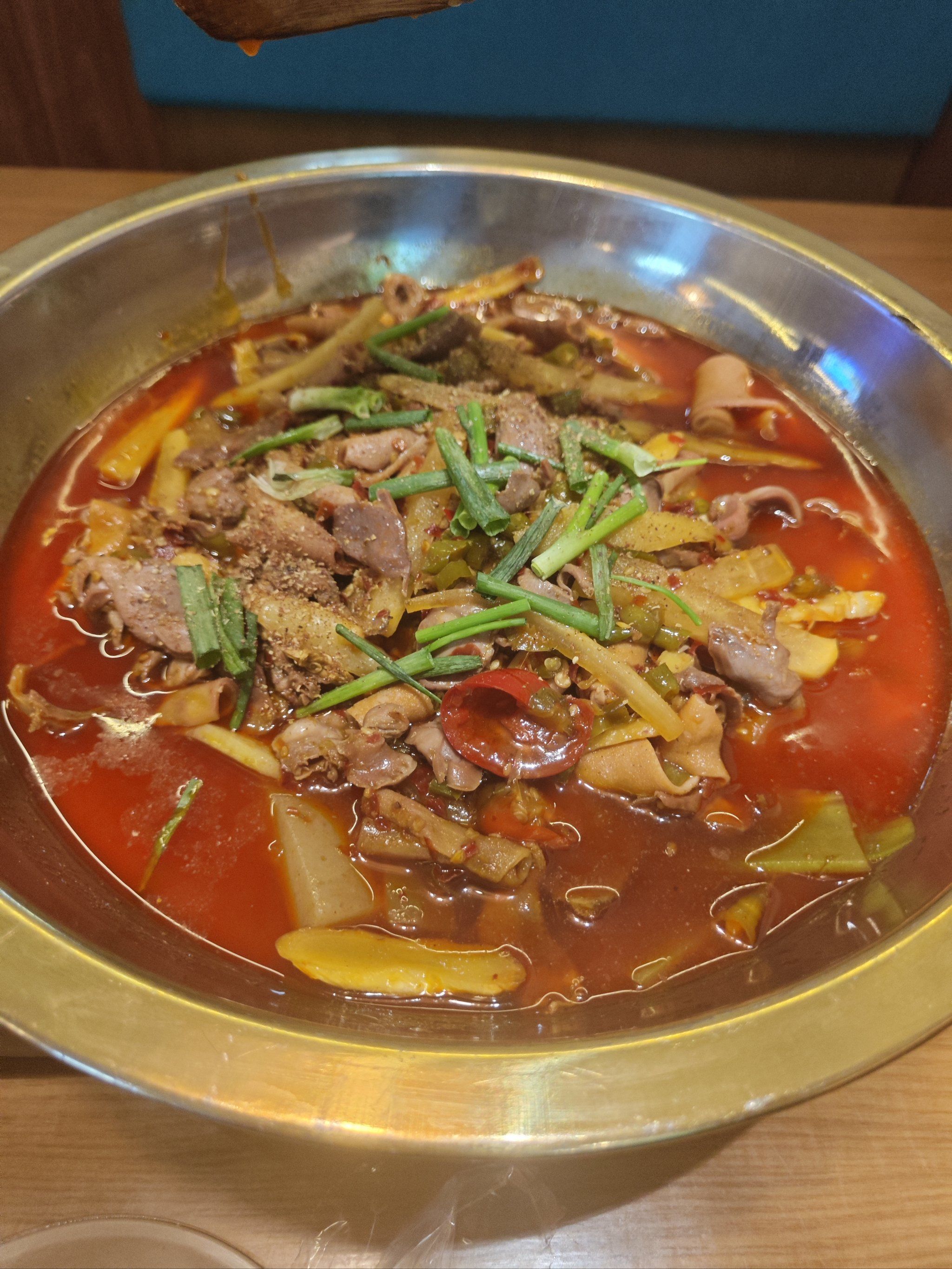 鹅杂火锅