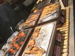 自助取餐区-悦橙烤肉海鲜自助(中央大街店)