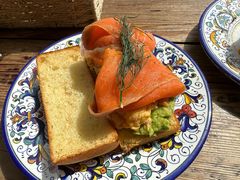 牛油果鸡蛋三明治-Alimentari早午餐(安福路店)