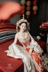 -桃子造型婚纱礼服(凤起广场店)