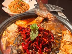 -探鱼·鲜青椒爽麻烤鱼(银泰城店)