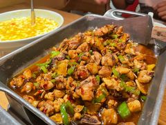 香辣铁锅鸡-湘间田舍(北仑银泰店)