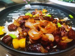 黑椒鲍菇牛仔粒-味莊·青岛菜(云霄路店)