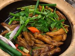 啫啫鸭舌煲-勝記酒家·37年老字号·经典粤菜(荔枝公园店)