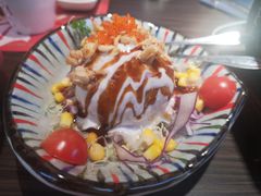 温泉蛋爆浆土豆泥-仙隐小鹿中華の日料(荣民龙首广场店)