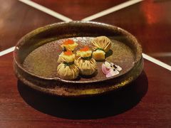 螺蛳春笋九层塔石榴包-杭州西子湖四季酒店·金沙厅