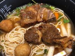 香辣排骨套餐-贡梅老面馆·蟹粉面·无锡特色小吃(南长街主推店)