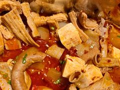 牛杂鸳鸯锅-左庭右院鲜牛肉火锅(环球港店)
