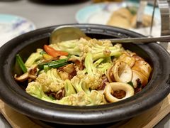 菜花魷魚煲-御彩酒家(东风东路店)