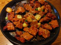 特色烤梅肉-船歌·鱼水饺青岛菜(金狮广场店)