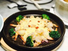 堂烹蒜蓉芝士虾-雀蓝川菜(奥体广场店)