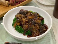翡翠鲍汁扒海参-江南村酒家