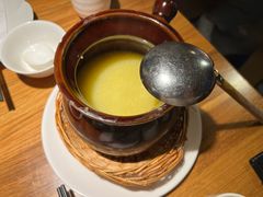 果木炭火煨自然农法小米粥/份-庆春朴门