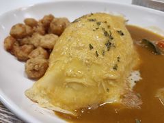 香酥鸡米花咖喱饭-噹噹呀咪咖喱屋(南京东路店)