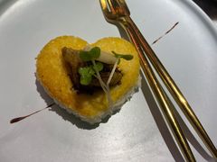 法式香煎鹅肝(客)-蜜桃花开·中西融合菜E&W(南长街店)