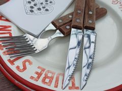 餐具摆设-Tubestation站点比萨(五道营店)