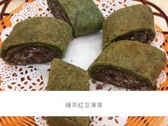 绿茶红豆薄撑-顺德人家食府(黄金广场店)