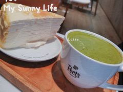 抹茶拿铁-Peet's Coffee皮爷咖啡(大学路店)