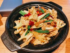 干锅有机花菜-顺香居·老字号湖北菜(江汉路店)