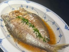 虾籽红蒸鲥鱼-江南雅厨(李公堤店)