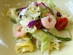 夏日鲜虾沙拉配柑橘汁-沙青(江场二路店)
