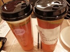手打白桃乌龙柠檬茶-靓靓蒸虾·头牌蒸虾(万松园玲珑店)