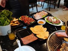 自助取餐区-燚青春东北泥炉烤肉(百合店)