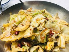 干锅包心菜-小丫头餐厅·江浙菜·烧烤(灵隐店)