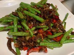山坑鱼炒豆角-长安·大茶饭